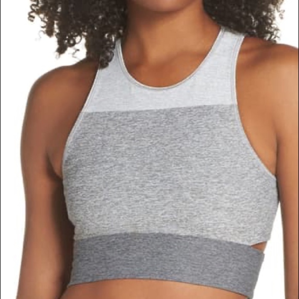 Outdoor Voices Slashback Crop Top Sports Bra